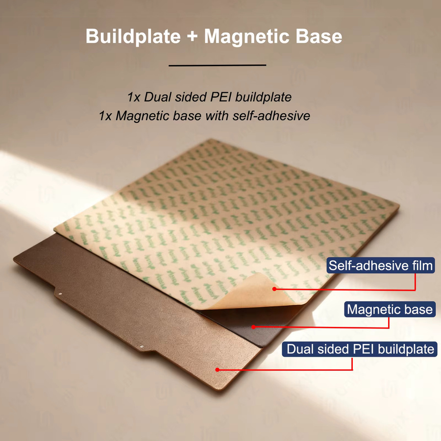 Magnetische PEI-Bauplatte in Gold für Creality 3D-Drucker CR10 Max, CR S4, CR S5, CR6 Max und CR M4 - Bild 4