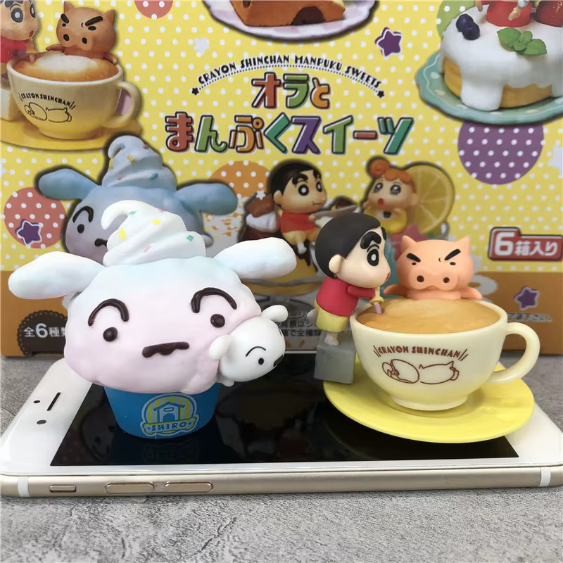 re-ment Crayon Shinchan Blind Box Nachmittagstee Küche, Miniatur Szene, Einzelfigur - Bild 4