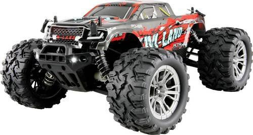 Amewi M-Land Monstertruck Modellauto Rot 1:16 RC Elektro - Bild 1