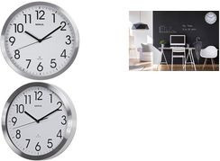 MAULmove Wanduhr MAUL Funkuhr analog in Weiß, Durchmesser: 40 cm - Bild 1