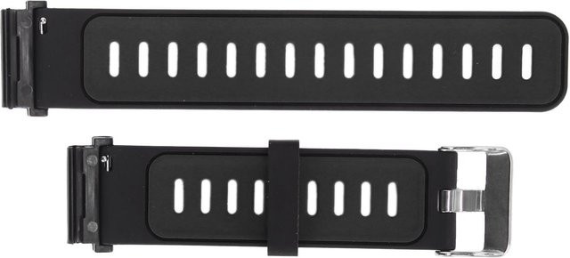 Neoglint Uhrenarmband Silikon, 22 mm, Schwarz, Dunkelgrau, Unisex - Bild 1