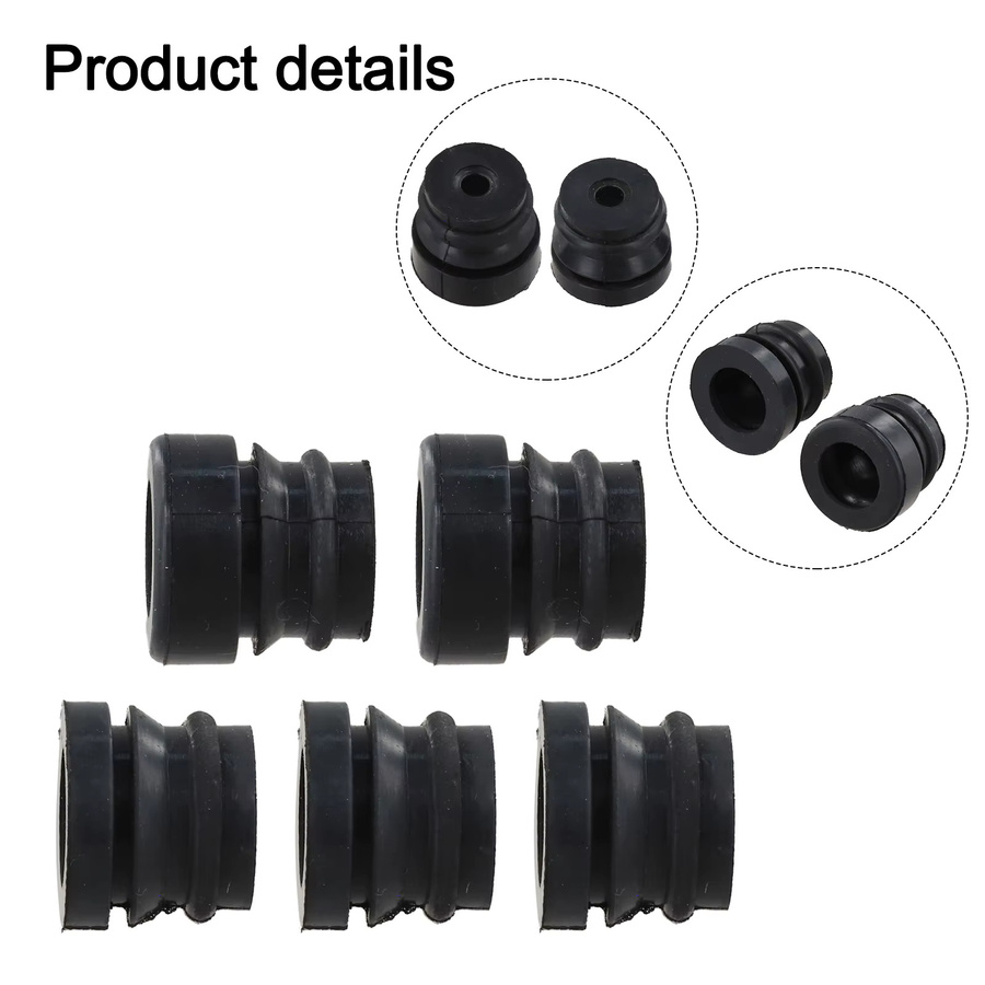 Vibratite Ersatz-Dämpfungs-Gummipolster-Set in Schwarz zur Vibrationsreduzierung für Kettensägen der Serien 4500 5200 5800 - Bild 5
