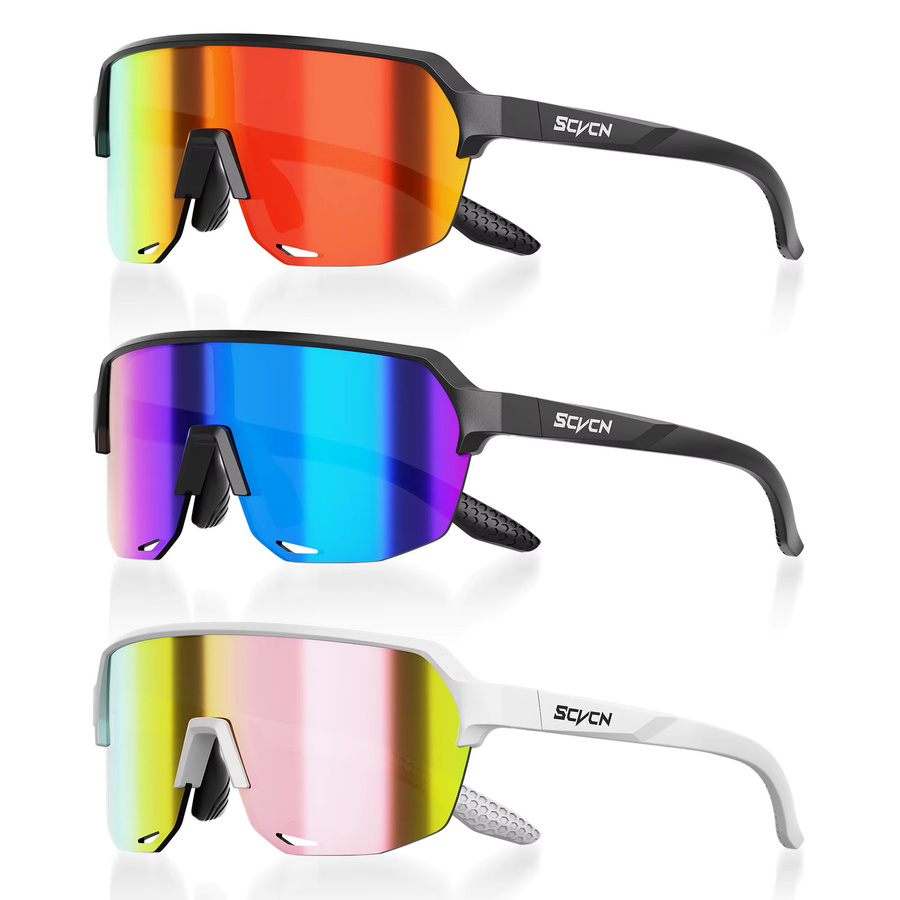 SCVCN Kinder-Sonnenbrille, Vollrand, Kunststoff, UV400-Schutz - Bild 2