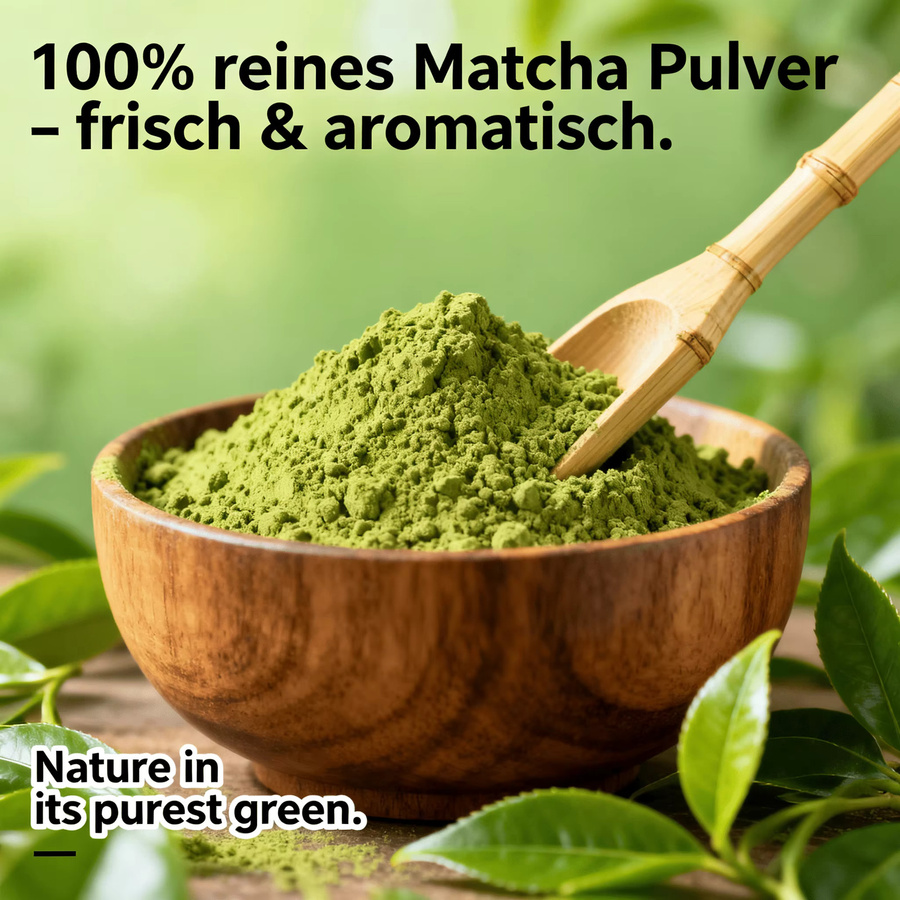Sweetea Matcha-Pulver, Grüntee, 3 x 100 g - Bild 3