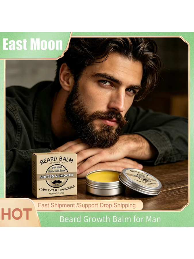East moon Bartpflege-Wachs Creme, Herren - Bild 6