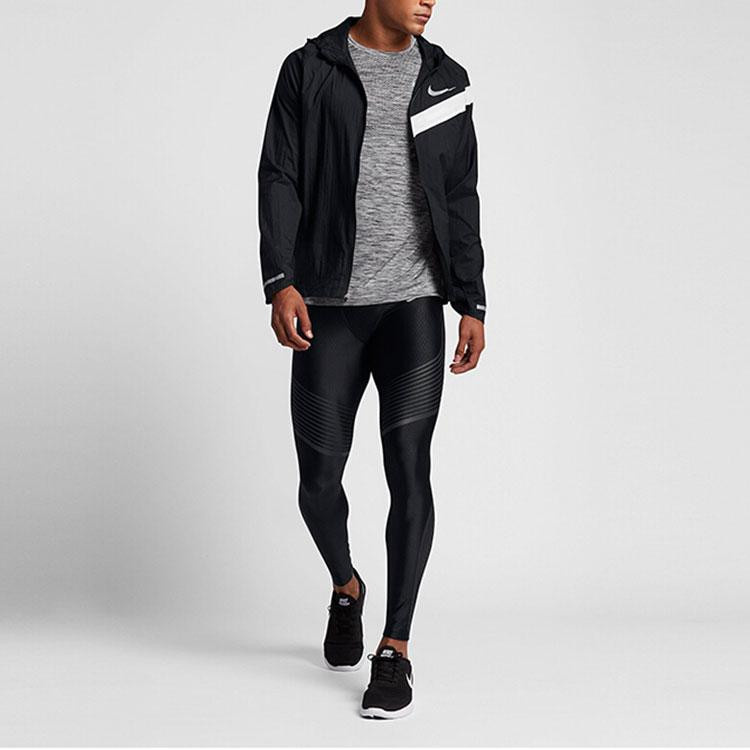 Nike Sporttraining Kapuzenjacke Herren, Schwarz, XXL - Bild 3