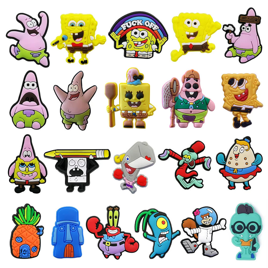 Spongebob Schuhanhänger, Unisex, 12–32 Stück - Bild 5