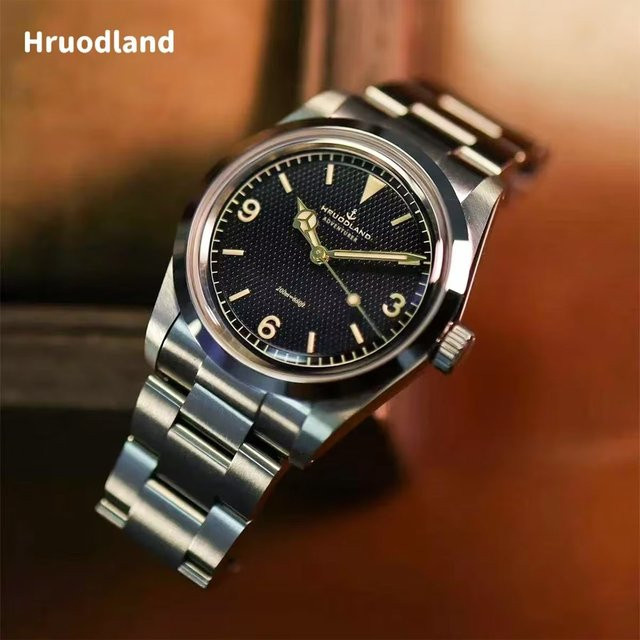 Hruodland Armbanduhr Automatik, Edelstahl, 36 mm, Herren - Bild 1