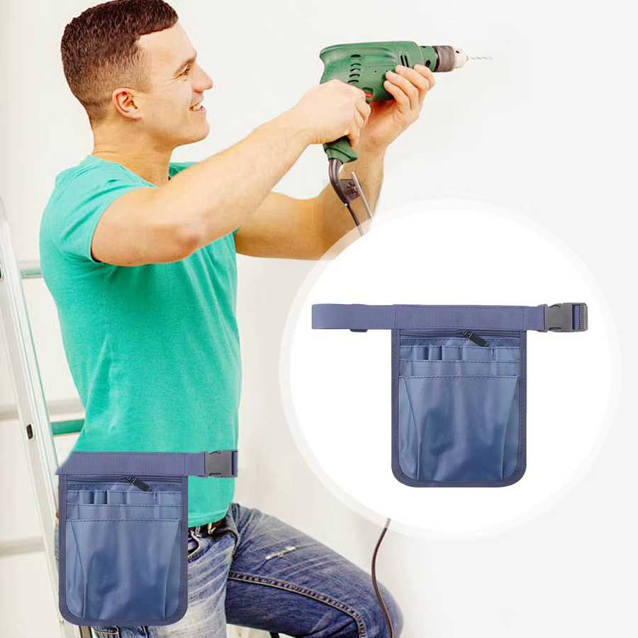 Alloet Kellner-Hüfttasche mit Taschen und verstellbarem Gürtel als Arbeits- und Serviertasche für Restaurants oder Gartenarbeit - Bild 3