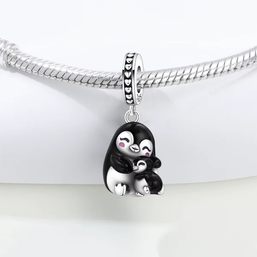 MISEFF Charm-Anhänger 925 Silber, Perle, Unisex - Bild 2