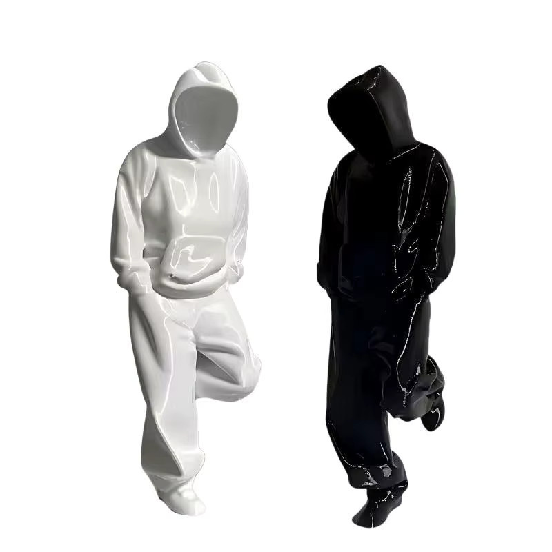 JETTING Moderne Skulptur aus Kunstharz als 3D-gedruckte Figur für deine Wohnzimmerdekoration - Bild 4