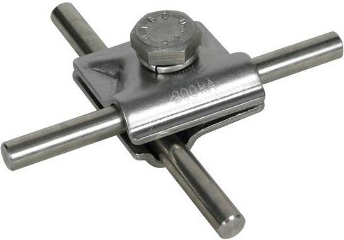 DEHN MV-Klemme SKM10X30 V2A aus Edelstahl in Silber - Bild 1