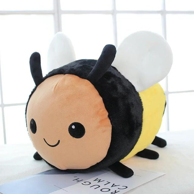 Yiran Health & Beauty Kawaii Biene Marienkäfer Plüschtier, 20cm - Bild 1