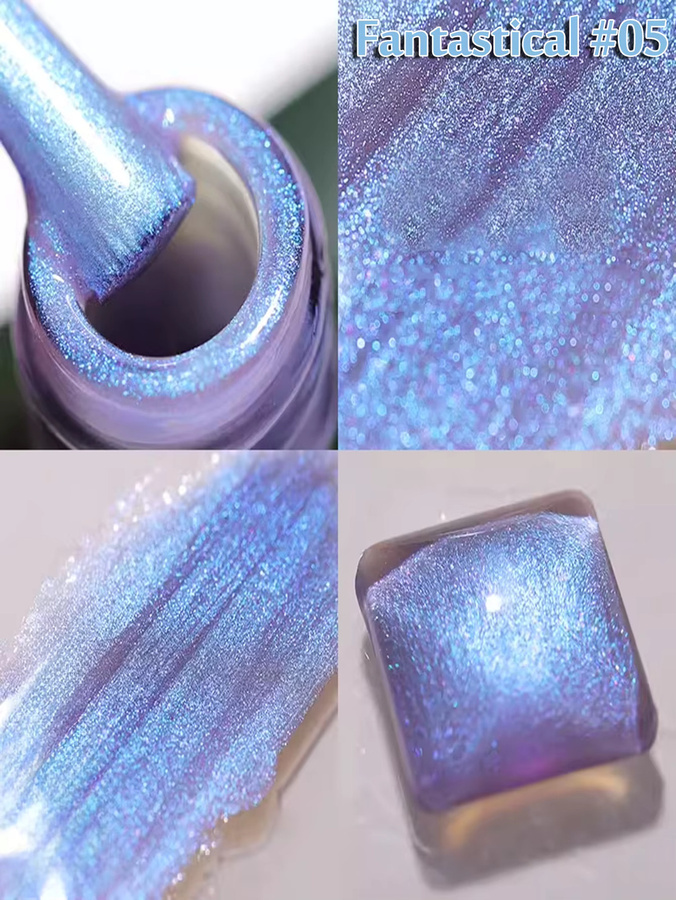 MIANEL Summer Dreamy Nagellack, Perlglanz-Glitzer-Gel, 12 ml - Bild 3