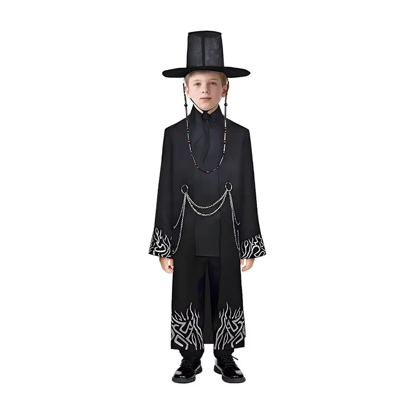 ZOBOTT Jungen Rollenspiel Requisiten, Cosplay Set, Schwarz, Plüsch / Textil - Bild 3