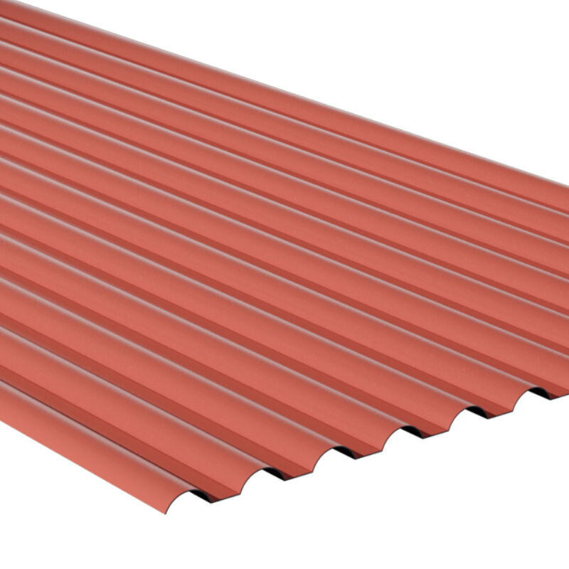 Blickdichte PVC Platte SINTRA von Friedrich von Lien AG in Rot-Metallic, Breite: 90 cm, Stärke: 0,12 cm - Bild 1