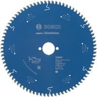 Bosch Expert Kreissägeblatt für Aluminium, Durchmesser: 235 mm, 80 Zähne, Carbide Tipped, Blau - Bild 1