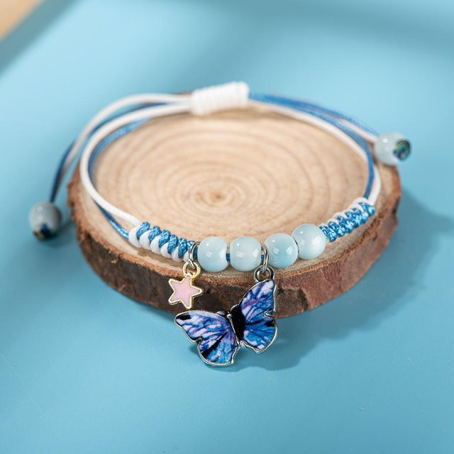 Armband Anhänger Keramik, Silber, Damen - Bild 1