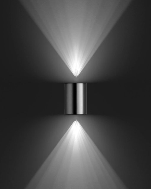 Philips LED-Außenwandleuchte Buxus in Silber mit Up-Down-Lichtfunktion und IP44 Schutzklasse - Bild 1