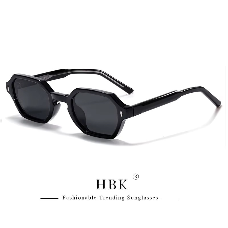 HBK Sonnenbrille Polygon, Vollrand, Kunststoff, Unisex - Bild 2