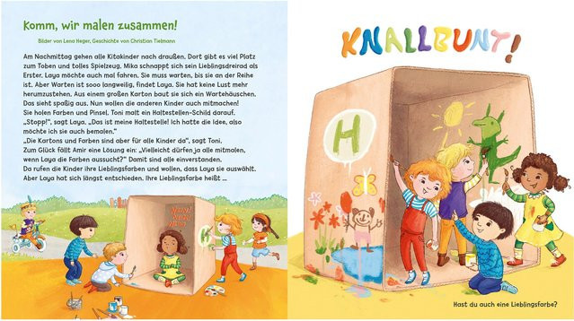 Von Mut, Wut und starken Gefühlen, Mein erstes Vorlese-Bilder-Buch, Christian Tielemann, Pappbilderbuch - Bild 1
