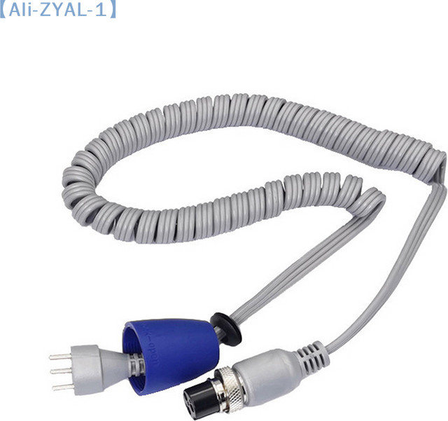 JETTING Stromkabel für Elektro-Maniküre-Bohrer, Schwarz Grau - Bild 1
