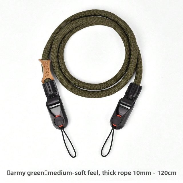 XYNN Kamera-Schultergurt mit Schnellverschluss als Crossbody-Gurt und Nackenband in Grün für SLR- und spiegellose Kameras - Bild 1
