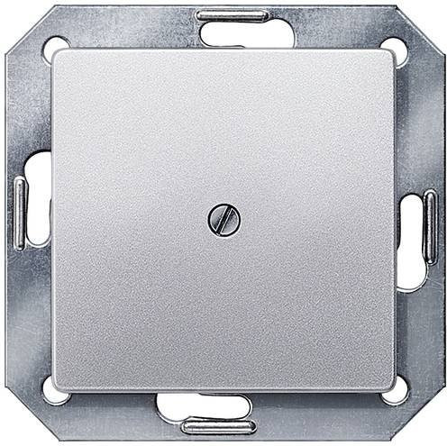 Siemens Delta Schalterprogramm Befestigungsplatte in Aluminium Silver 5TG1250 - Bild 1