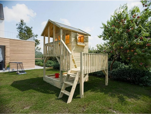 Prestige Garden Stelzenhaus Big House L mit Sandkasten KDI - Bild 1