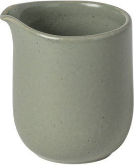 Costa Nova Sahnekännchen Pacifica aus Stoneware, Grün, 190 ml, B/T/H: 6,6 x 7,8 x 8,8 cm, 9er Pack - Bild 1