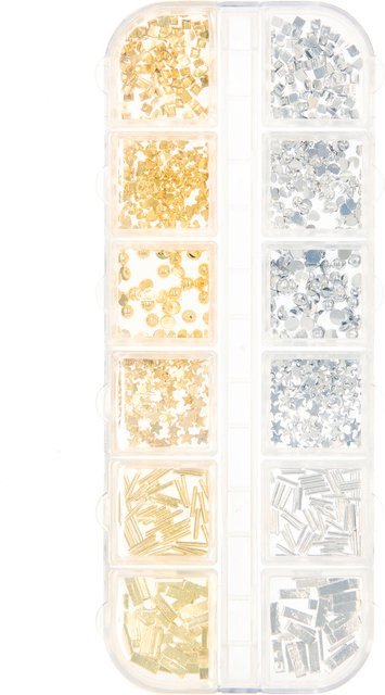 Rico Design Füllmaterial für Resin Formen in Gold und Silber - Bild 1