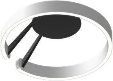 Occhio Mito aura LED Wand- und Deckenleuchte in Schwarz matt und Silber matt mit dimmbarer CCT Lichtfarbe - Bild 1