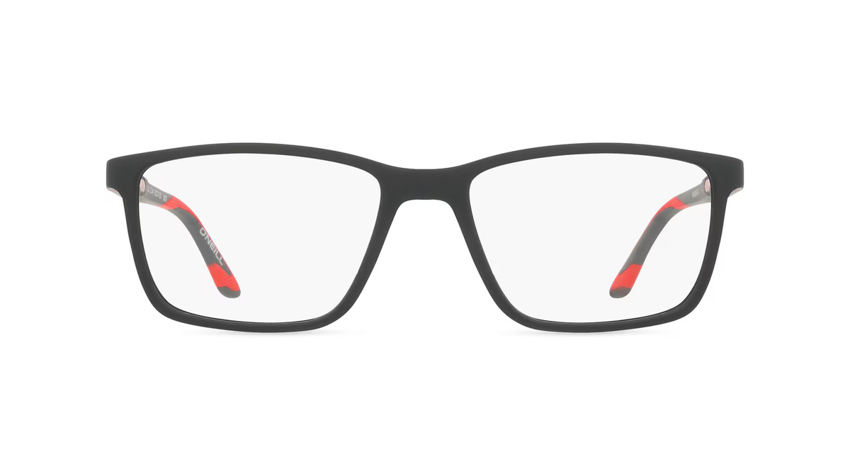 O’Neill ONO 4552 Brille, Herren, Vollrand, Eckig, Kunststoff, schwarz - Bild 1