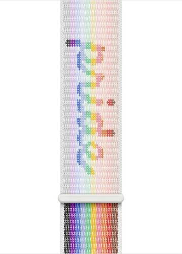 Apple Watch Pride Edition Sport Loop Band, Textil, Bunt, Unisex, 41mm - Bild 1