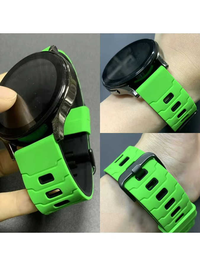 Smartwatch-Armband Silikon, 22 mm, Bunt, Unisex - Bild 5