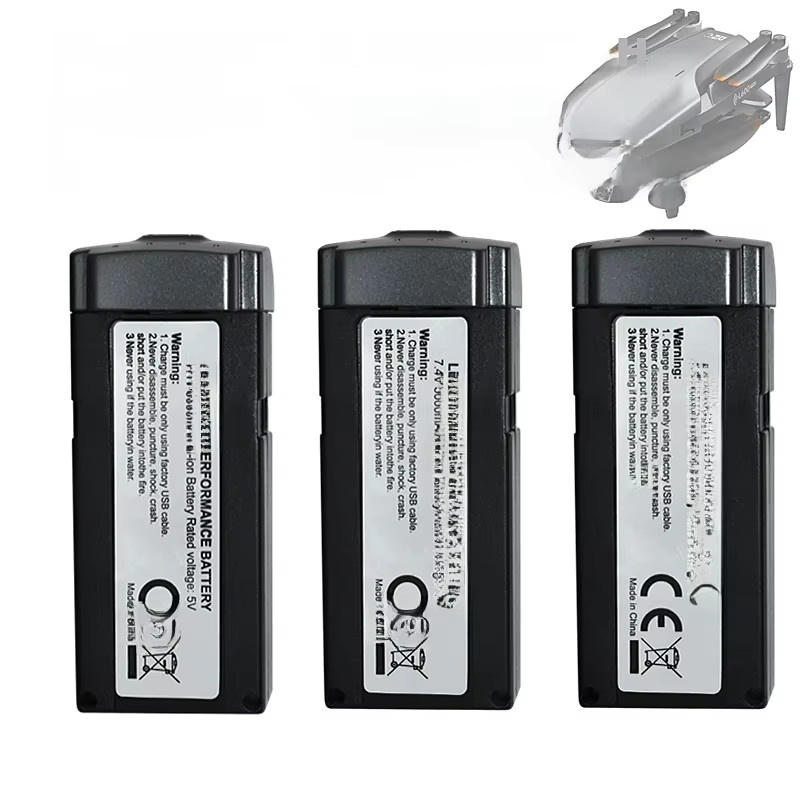 TERFPV Lipo Batterie für L600 PRO L600-1 PRO L600PRO MAX Drohnen, 7,4 V, 3000 mAh oder 4500 mAh, Schwarz - Bild 3