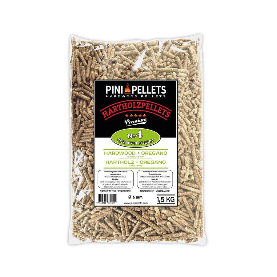 PINI Hartholz Pellets Oregano № 4 1,5 kg - Bild 2