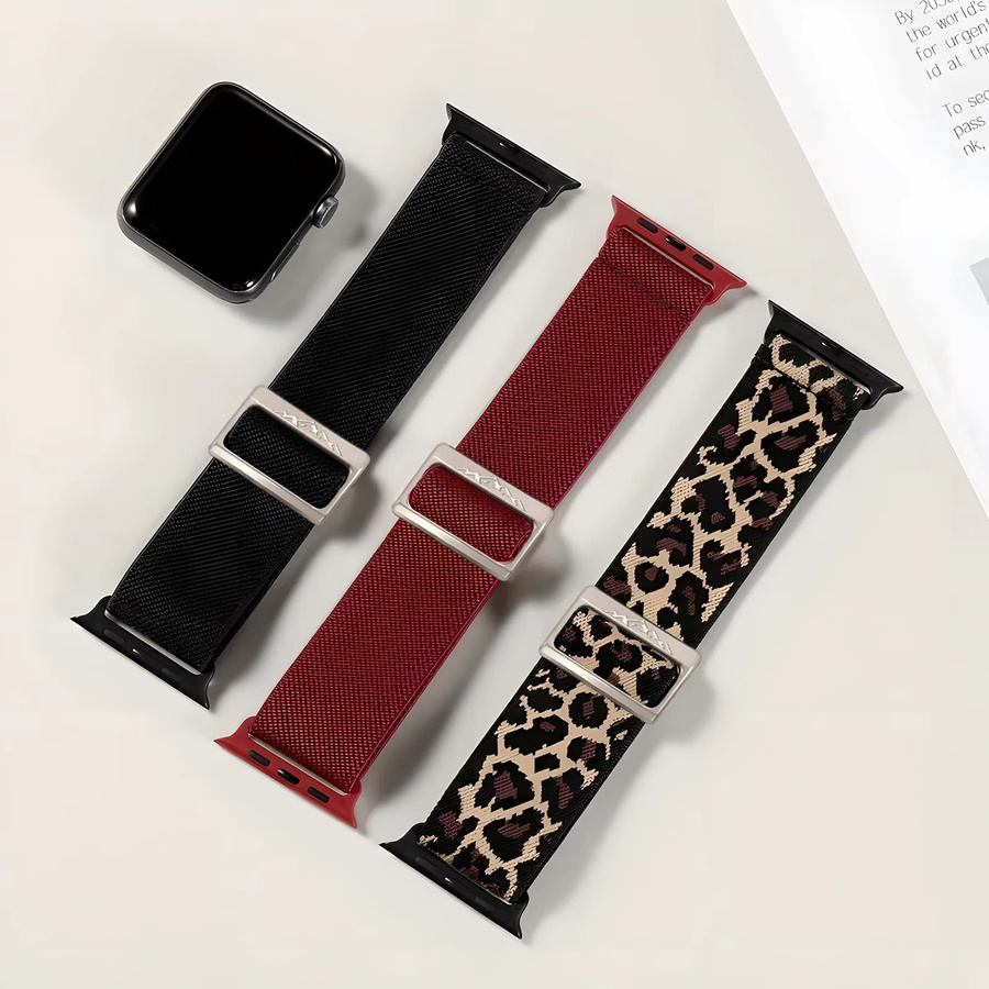 CAOWTAN Uhrenarmband Nylon, geflochten, grün, Unisex - Bild 1