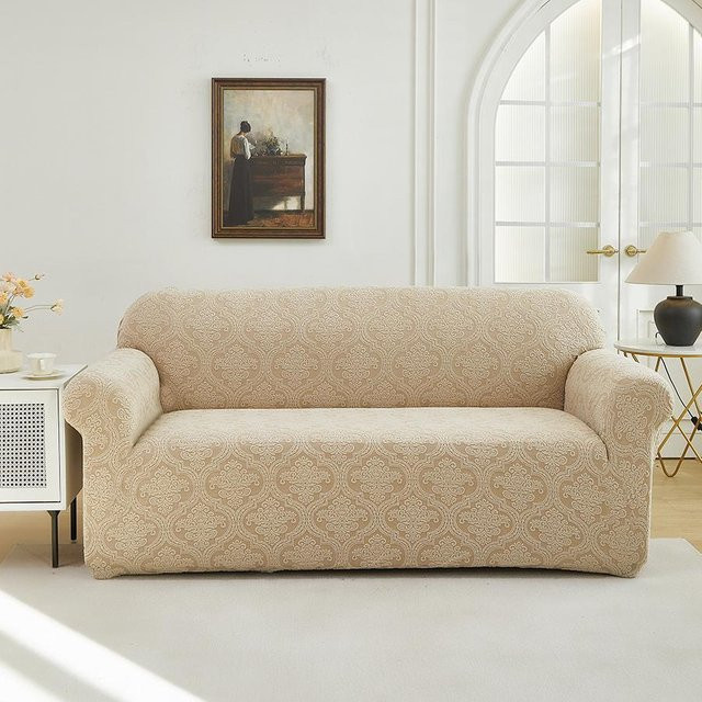 Jacquard Sofa Überwurf für 1-Sitzer aus Polyester für Frühling und Sommer - Bild 1