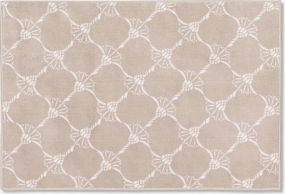 Badteppich Joop Repetition in Beige, B/T: 60 x 90 cm - Bild 1