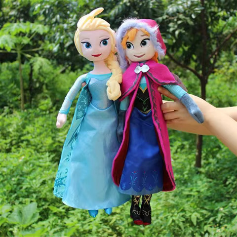 Disney Die Eiskönigin Elsa Anna Prinzessin Puppe, Plüsch, Textil - Bild 2