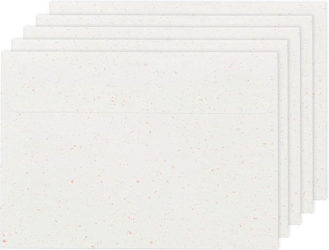 Rico Design Paper Poetry Renew Umschläge C6 in Offwhite-roségold - Bild 1