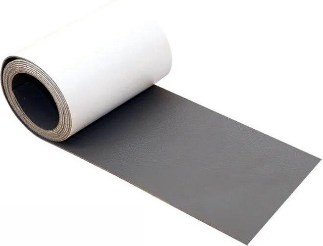 Selbstklebendes Leder-Reparaturband von PenGo Studio für Sofa, Autositze und Handtaschen, Schwarz und Grau, Breite: 5 cm, Länge: 10 m - Bild 1