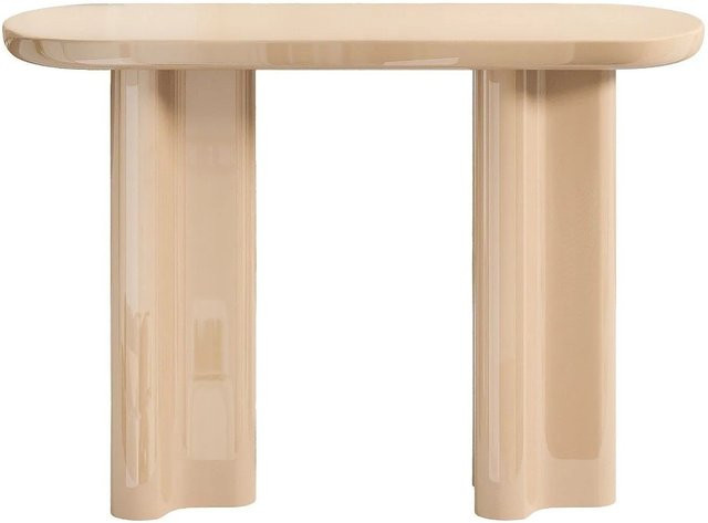 Vente-unique Konsolentisch Lesona in Beige aus MDF, Breite: 120 cm - Bild 1