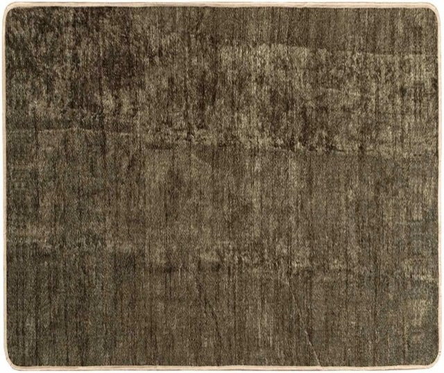 vidaXL Teppichläufer MARSA in Waldgrün, modern, rutschfest und waschbar, B/T: 100 x 80 cm - Bild 1
