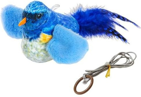 Oudun Zwitschernder Vogel, Katzenspielzeug, Plüschvogelspielzeug - Bild 1