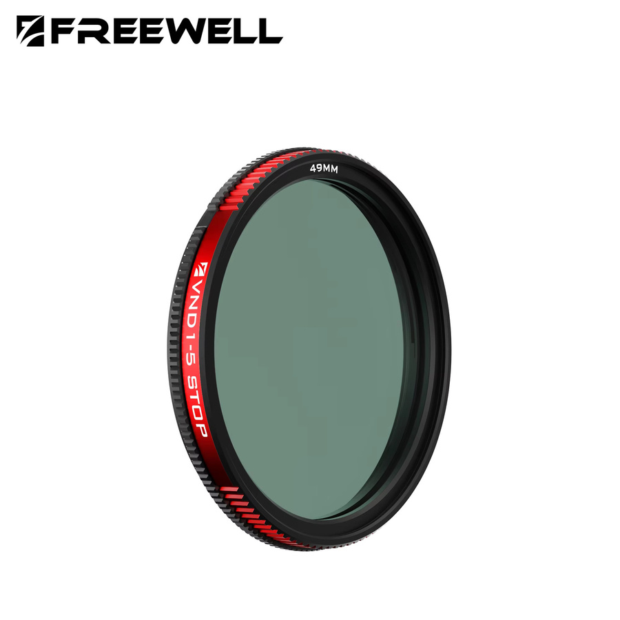 Freewell Filter-Set für 49 mm Objektive mit CPL, Glow Mist und VND 1–5 Stop in Schwarz - Bild 2