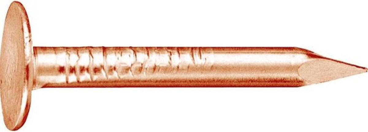 Fp Schieferstift Kupfer rund in Weiß 2,8 x 30 mm 2,5 kg - Bild 1