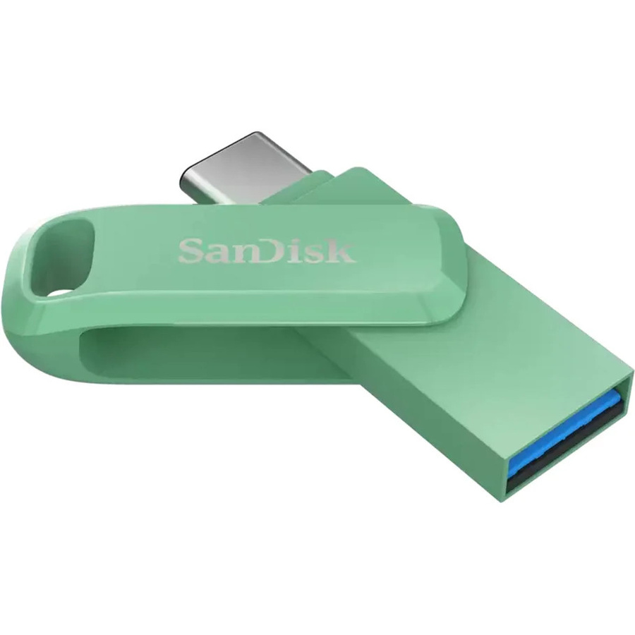 SanDisk Ultra Dual Drive Go USB Type-C USB-Stick mit 512 GB in Grün (USB-C und USB-A) - Bild 1