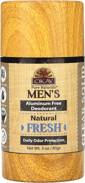 Okay Pure Naturals Deodorant Stick, Herren, Aloe Vera, 85 g - Bild 1